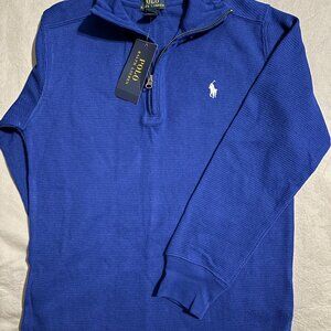 Polo Ralph Lauren Long Sleeve Royal Blue Boys Size S (8)